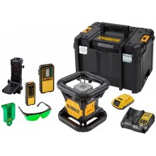 DeWALT DCE079D1G Aku Rotačný laser, 18.0 V,1x aku 2.0 Ah, XR-Li-Ion, zelený lúč